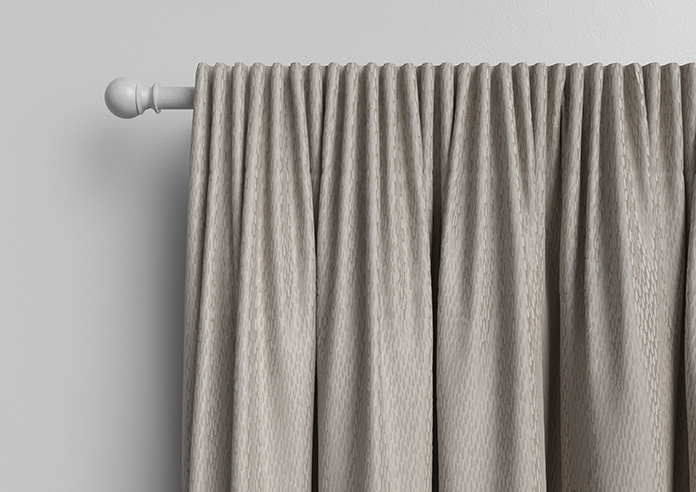 Dew Drop, Metallic Taupe - Made to Measure Curtains - Image 10